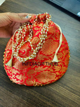 Wholesale Silk Women Potli Bags, Evening Handbags for women Best for gifting, Diwali Gift, Wedding Favors, Indian Potli, Return Favor